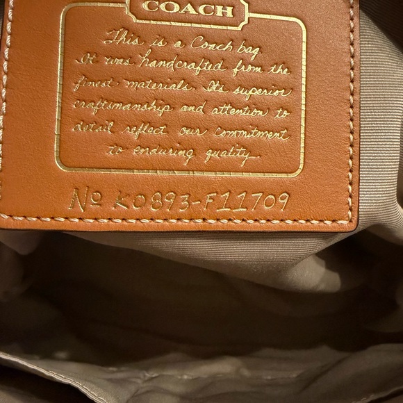 Coach pink Patchwork Shoulder Bag - Picture 6 of 7